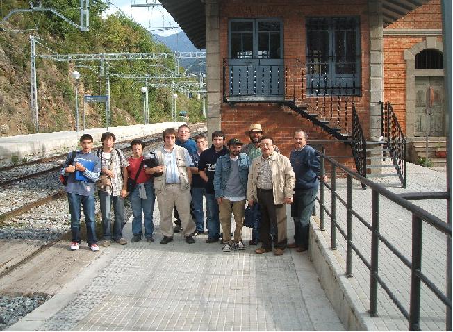 grupo inicial en Ribes de Fresser-RENFE.JPG