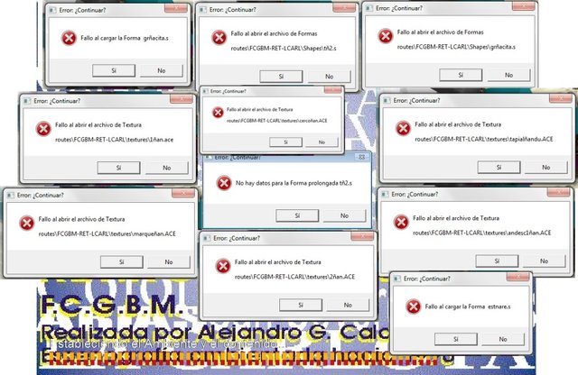 Errores en Ruta RETIRO LA CARLOTA.jpg (198.92 KiB) Visto 86824 veces Errores en Ruta RETIRO LA CARLOTA.jpg